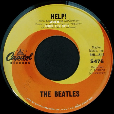The Beatles - Help! / I'm Down side A