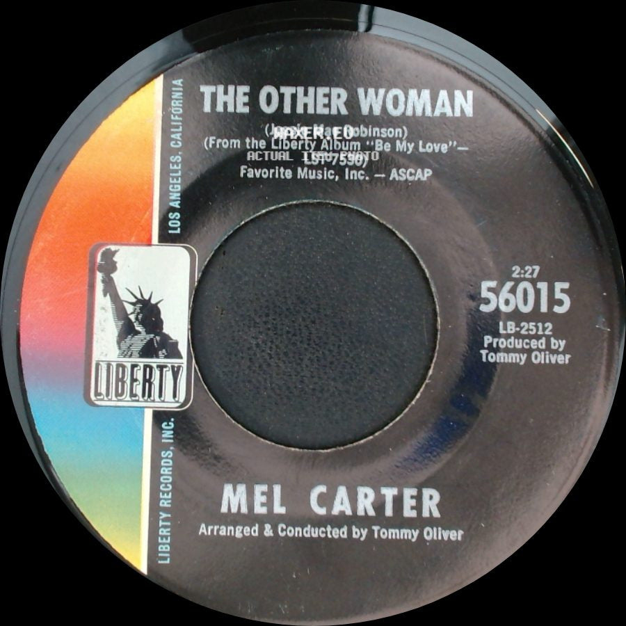Mel Carter - The Other Woman / Excuse Me side A