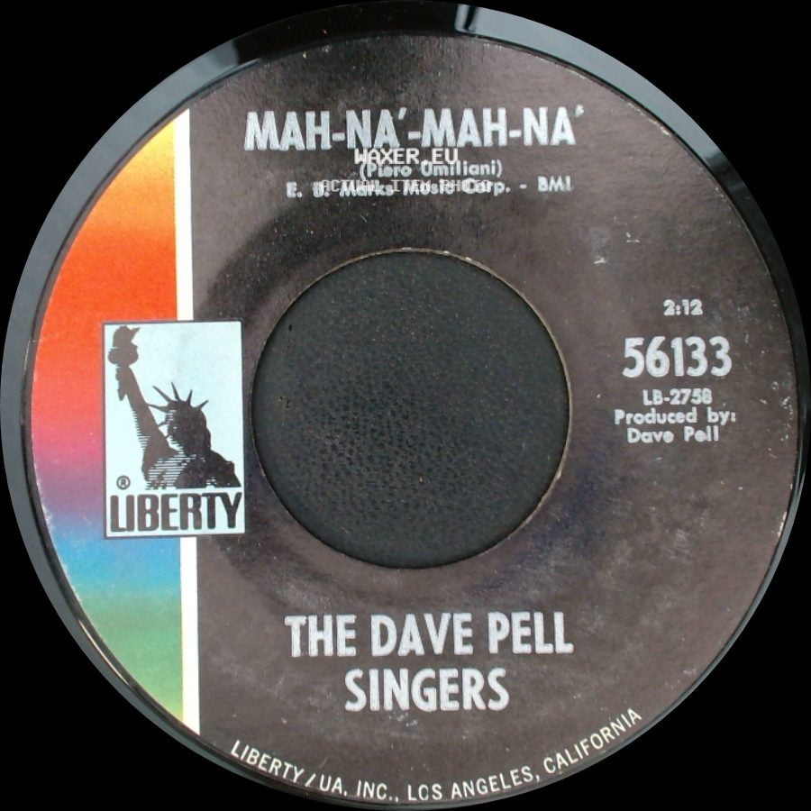 The Dave Pell Singers - Mah-Na'-Mah-Na' / Oh, Calcutta side A