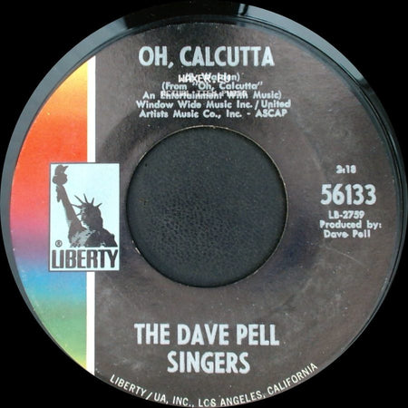 The Dave Pell Singers - Mah-Na'-Mah-Na' / Oh, Calcutta side B