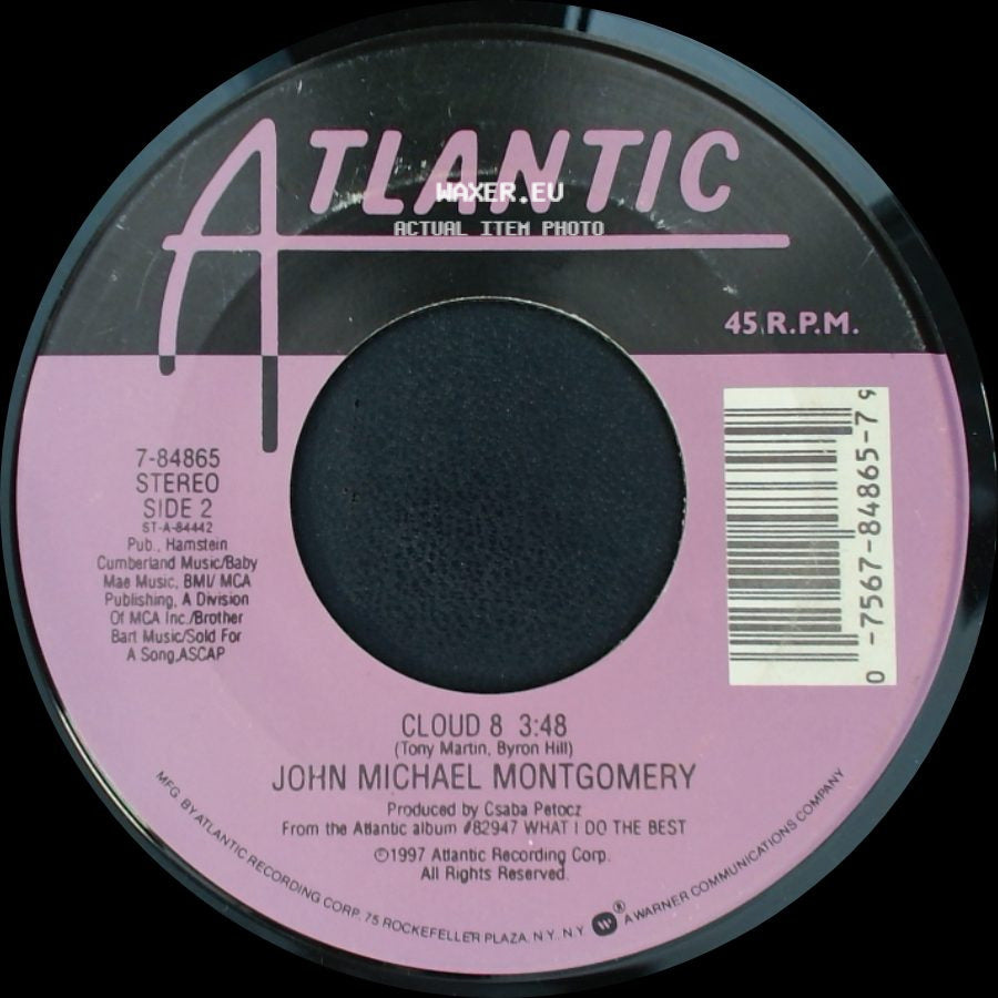John Michael Montgomery - ! Miss You A Little / Cloud 8 side B