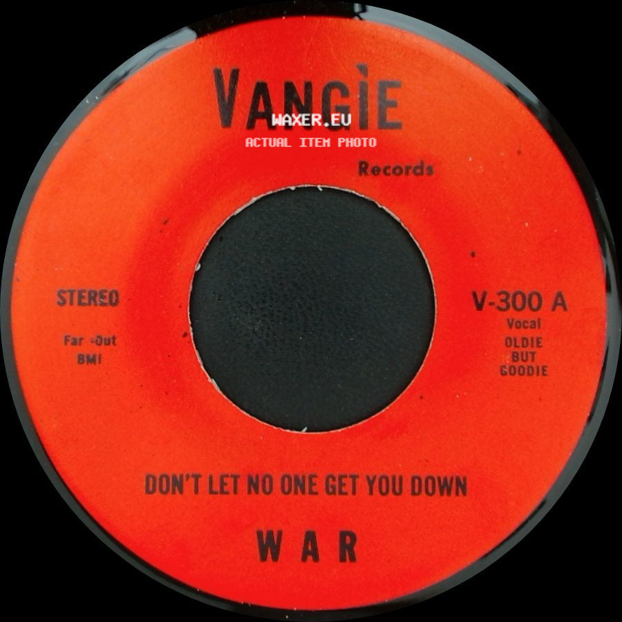 The Hollydood Saxons / War - Every Day's A Holiday / Don't Let No One Get You Down side B