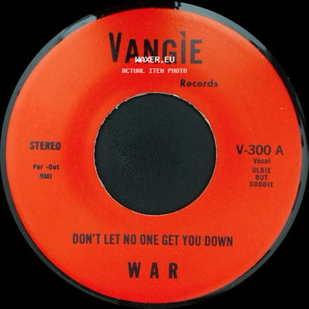 The Hollydood Saxons / War - Every Day's A Holiday / Don't Let No One Get You Down side B