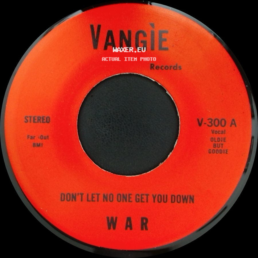 The Hollydood Saxons / War - Every Day's A Holiday / Don't Let No One Get You Down side B
