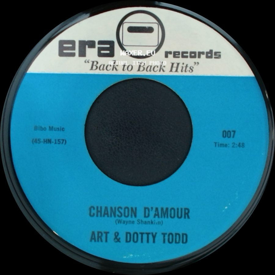 Russell Arms / Art & Dotty Todd - Cinco Robles / Chanson D'amour side B