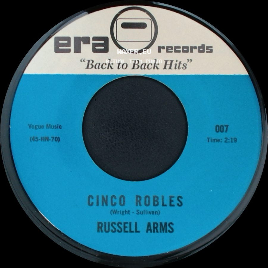 Russell Arms / Art & Dotty Todd - Cinco Robles / Chanson D'amour side A