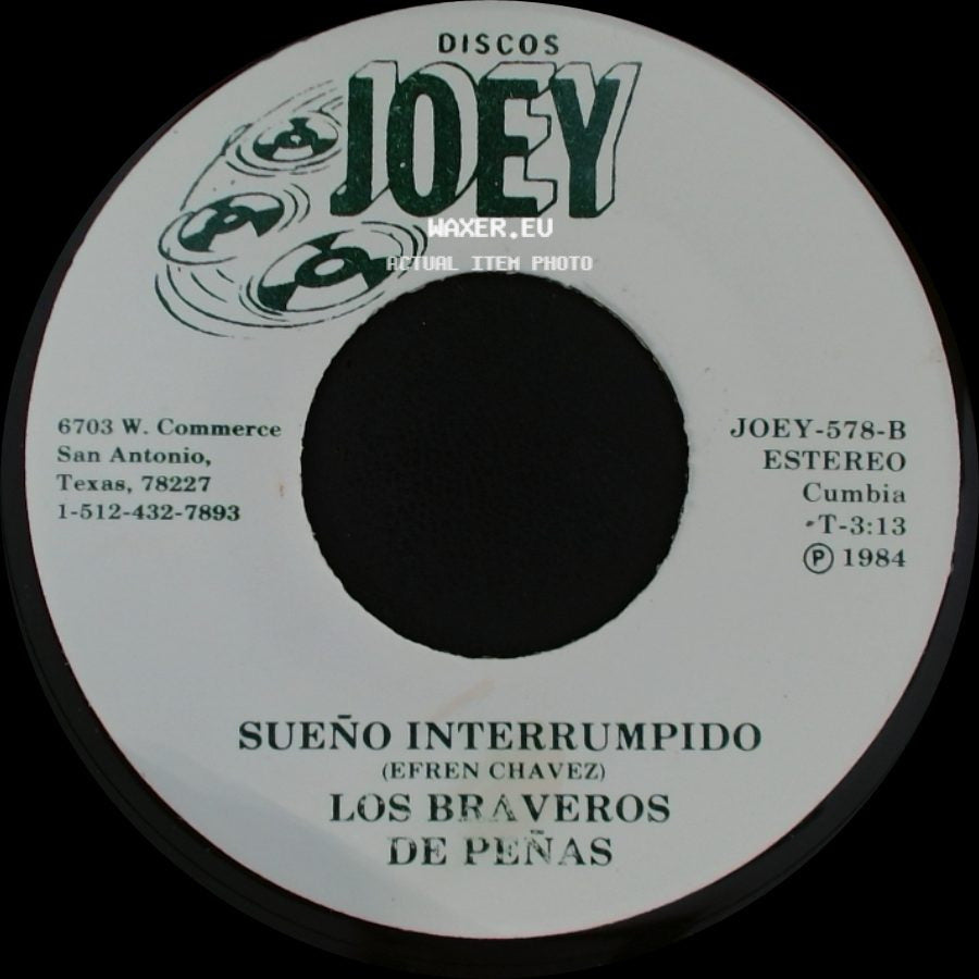 Los Braveros De Peñas - Sueño Interrumpido / Dimelo De Frente side A