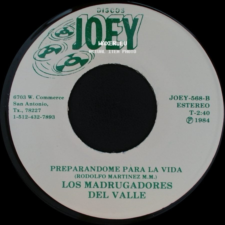 Los Madrugadores Del Valle - Caminando Al Oriente / Preparandome Para La Vida side B