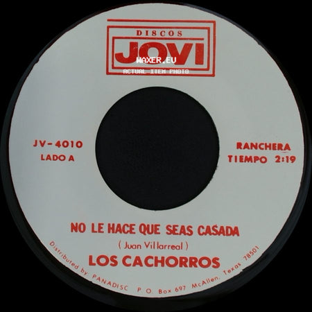 Los Cachorros - No Le Hace Que Seas Casada / Yo Soy side A