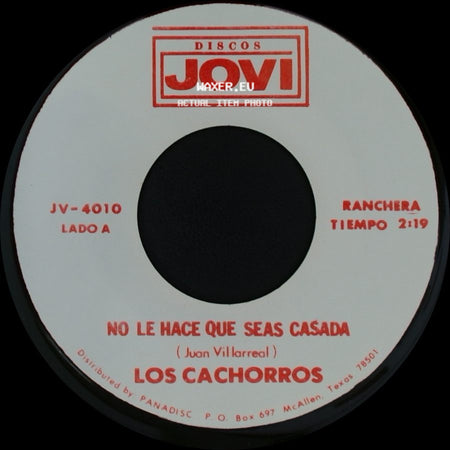 Los Cachorros - No Le Hace Que Seas Casada / Yo Soy side A