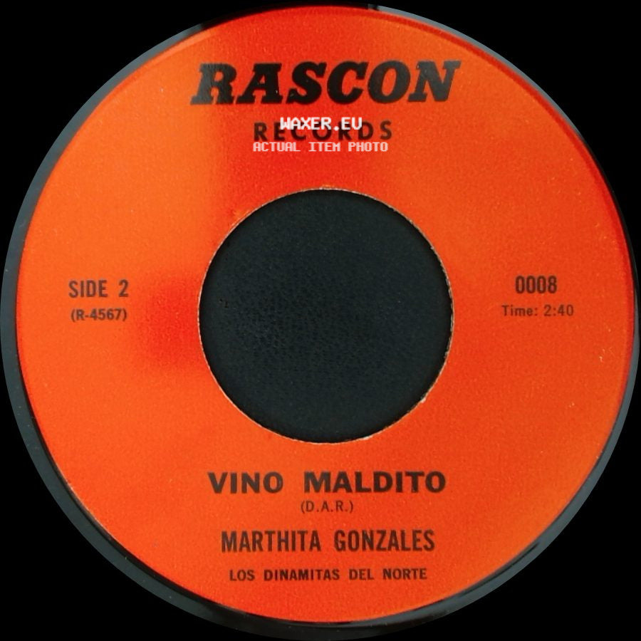 Marthita Gonzales - La Misma / Vino Maldito side B