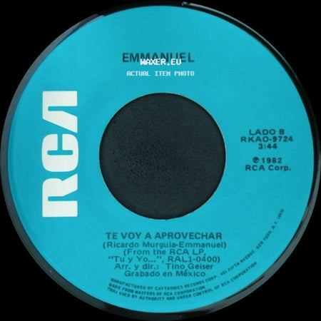 Emmanuel - Ven Con El Alma Desnuda / Te Voy A Aprovechar side B