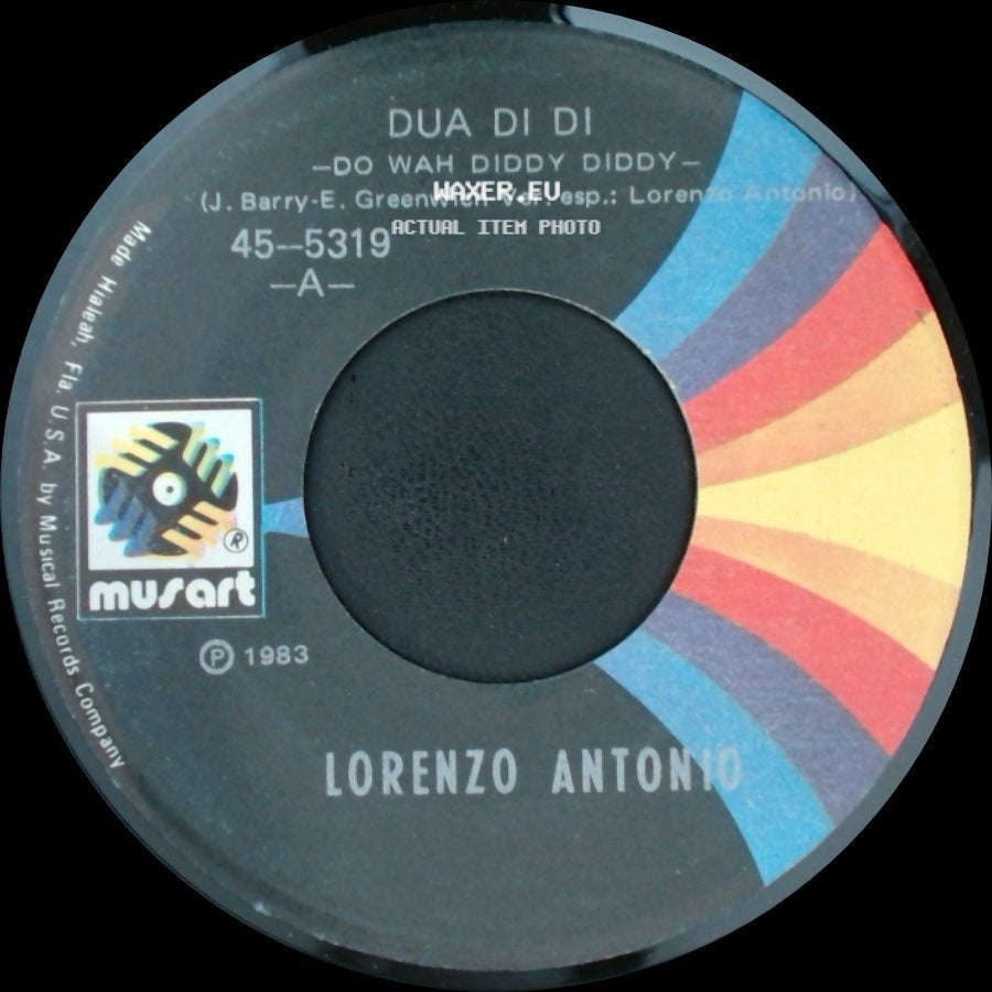 Lorenzo Antonio - Dua Di Di - Do Wah Diddy Diddy / Busco Un Amor side A