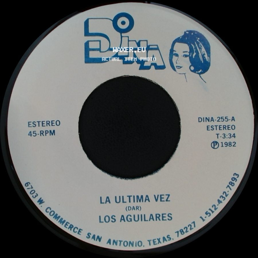 Los Aguilares - La Moneda Marcada / La Ultima Vez side B