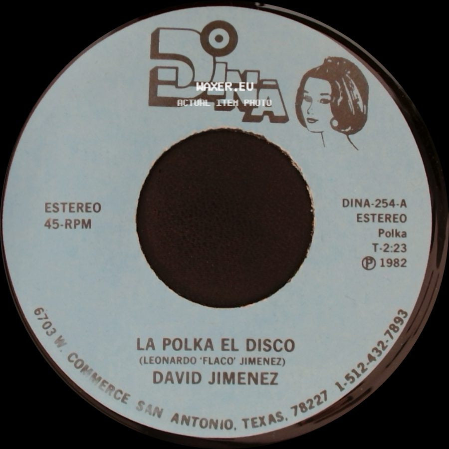 David Jimenez - La Polka El Disco / Shamzy side A