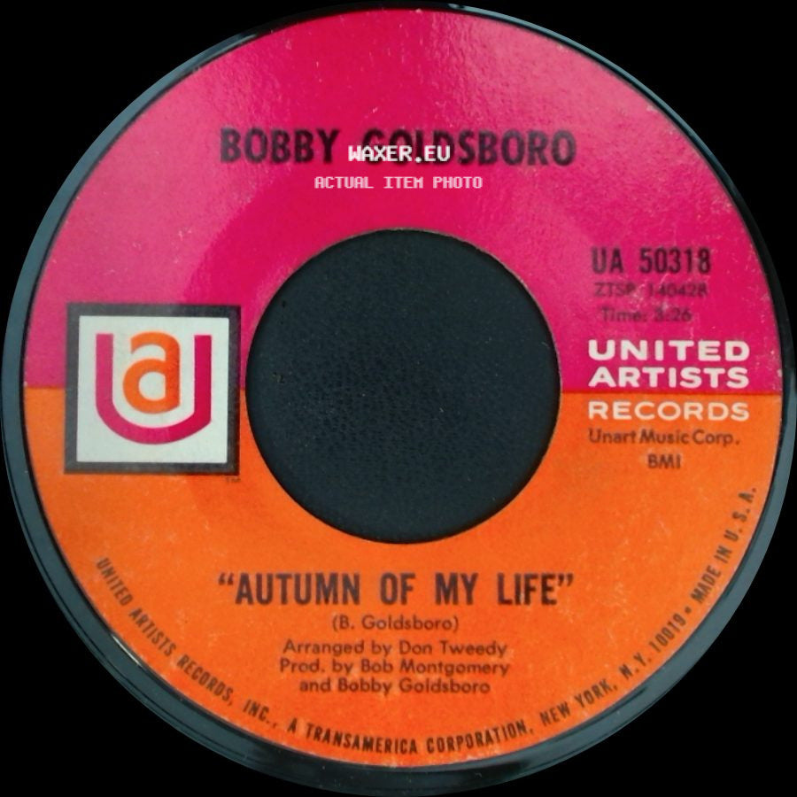 Bobby Goldsboro - Autumn Of My Life / She Chased Me side A
