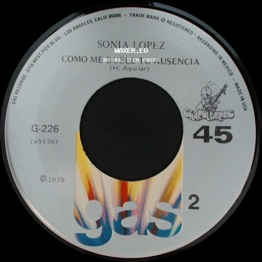 Sonia Lopez - Necesitas Que Este Muerta / Como Me Duele Tu Ausencia side B