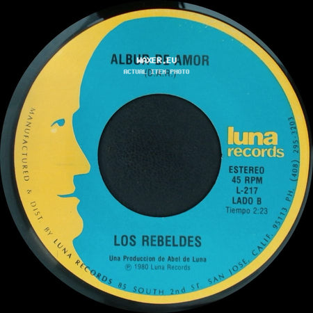 Los Rebeldes - Tu Partida / Albur De Amor side B