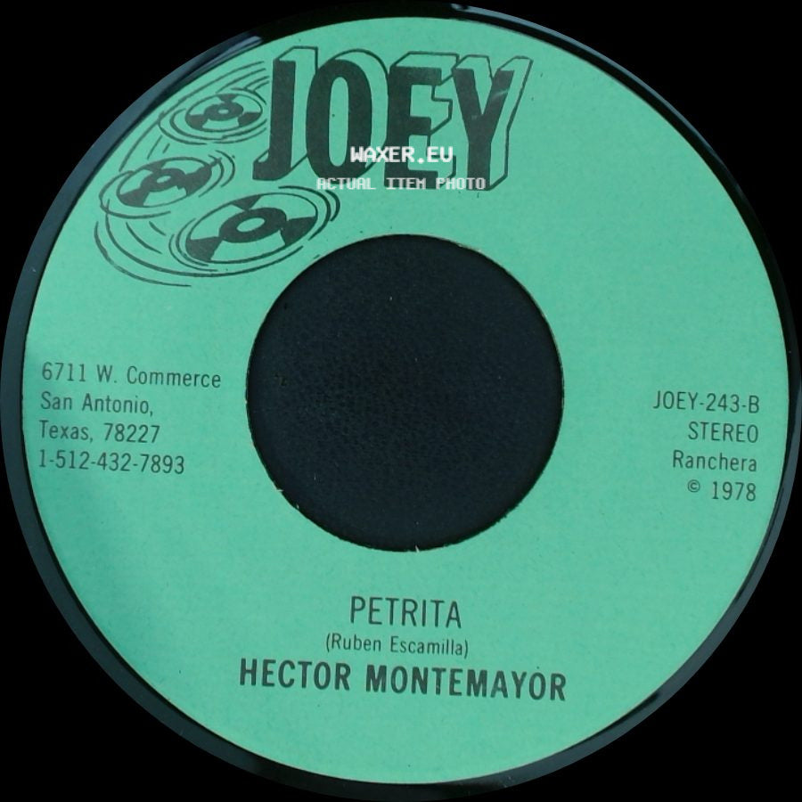 Hector Montemayor - Petrita / El Hijo Que No Volvio side A