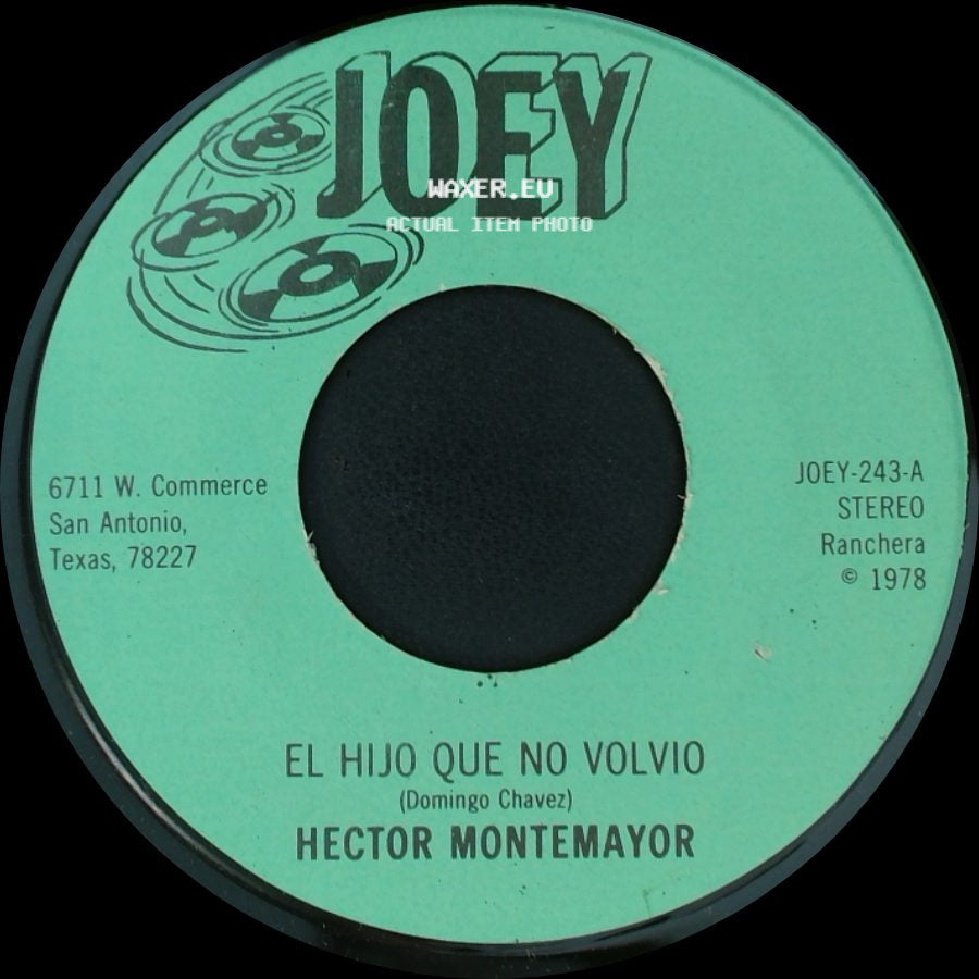 Hector Montemayor - Petrita / El Hijo Que No Volvio side B