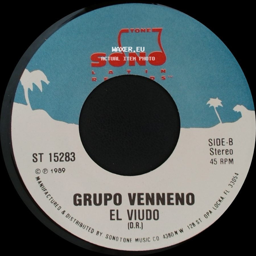 Grupo Venneno - Necesidad / El Viudo side B