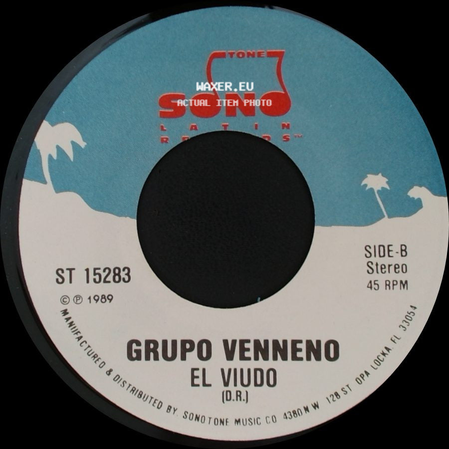 Grupo Venneno - Necesidad / El Viudo side B