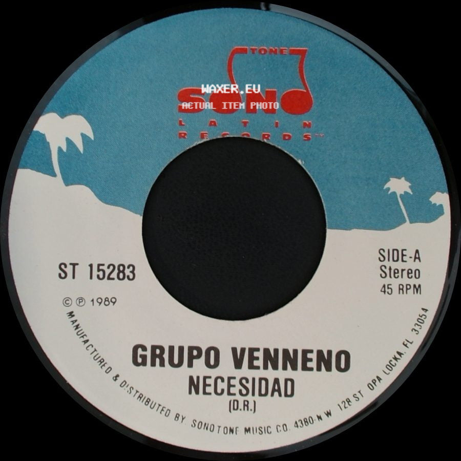 Grupo Venneno - Necesidad / El Viudo side A