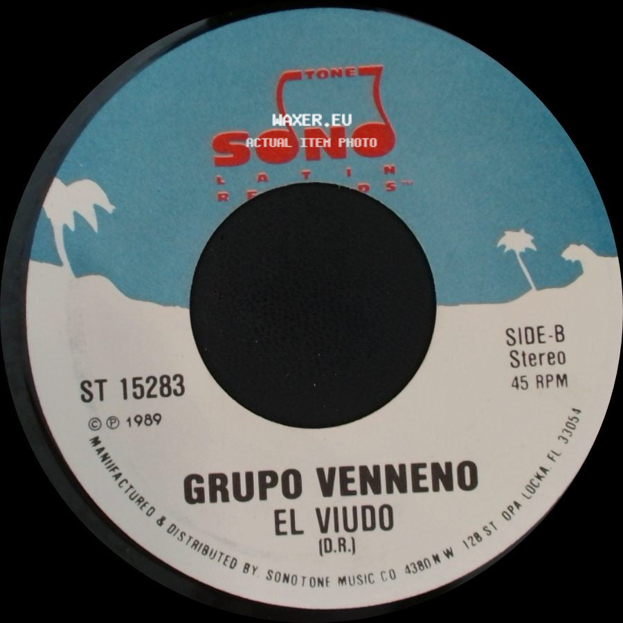 Grupo Venneno - Necesidad / El Viudo side B