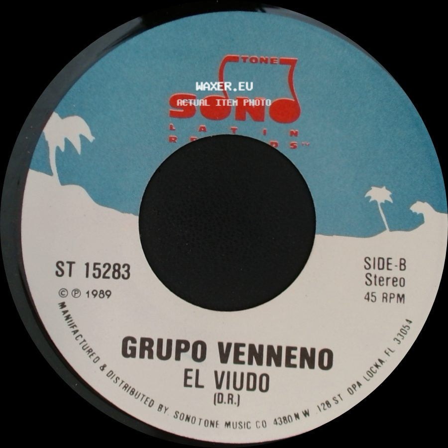 Grupo Venneno - Necesidad / El Viudo side B