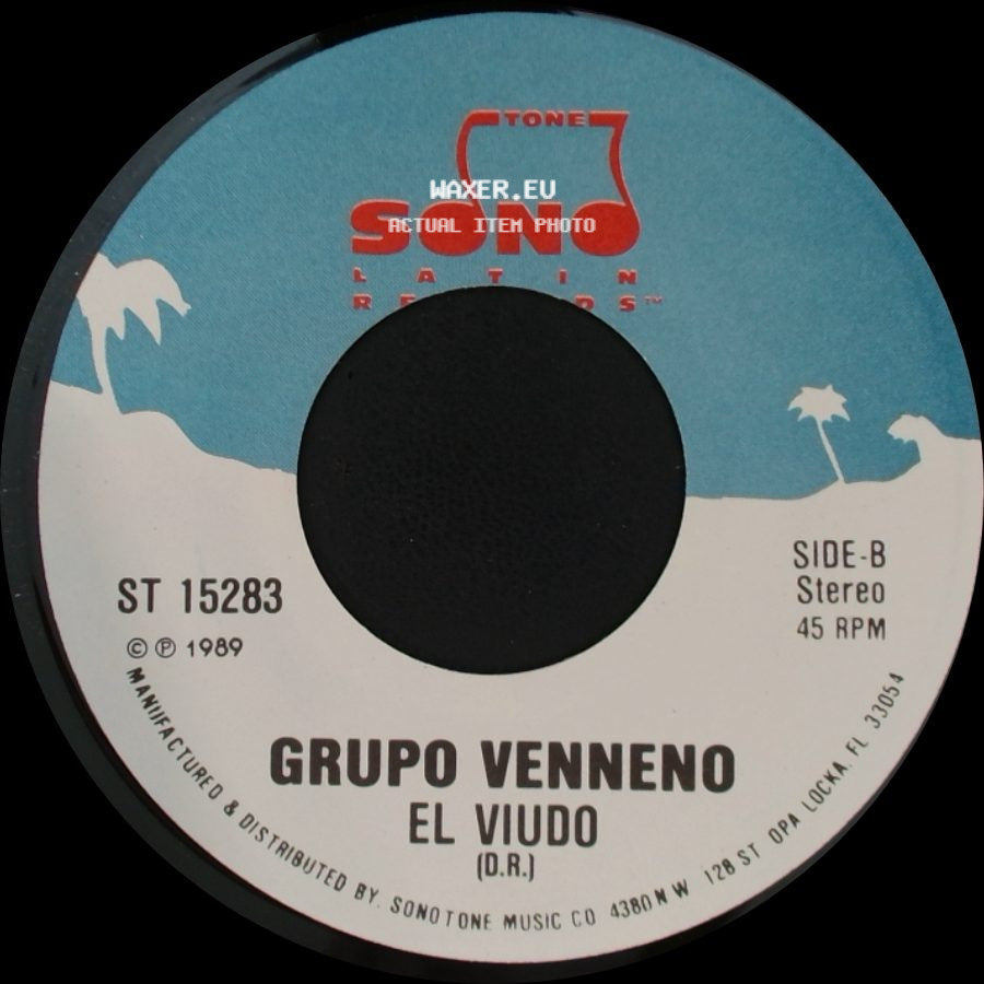 Grupo Venneno - Necesidad / El Viudo side B