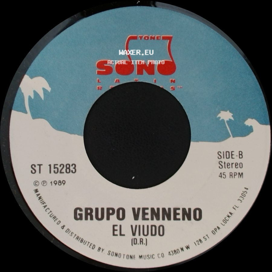 Grupo Venneno - Necesidad / El Viudo side B