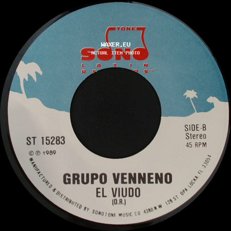 Grupo Venneno - Necesidad / El Viudo side B