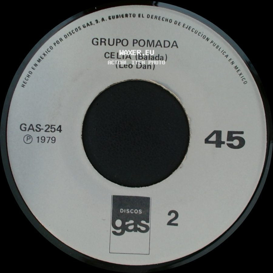 Grupo Pomada - Quisiera Ser (Balada) (Mario Clavel) / Celia (Balada) side B