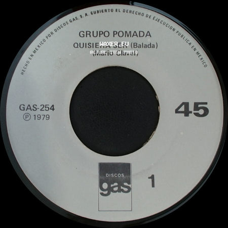 Grupo Pomada - Quisiera Ser (Balada) (Mario Clavel) / Celia (Balada) side A