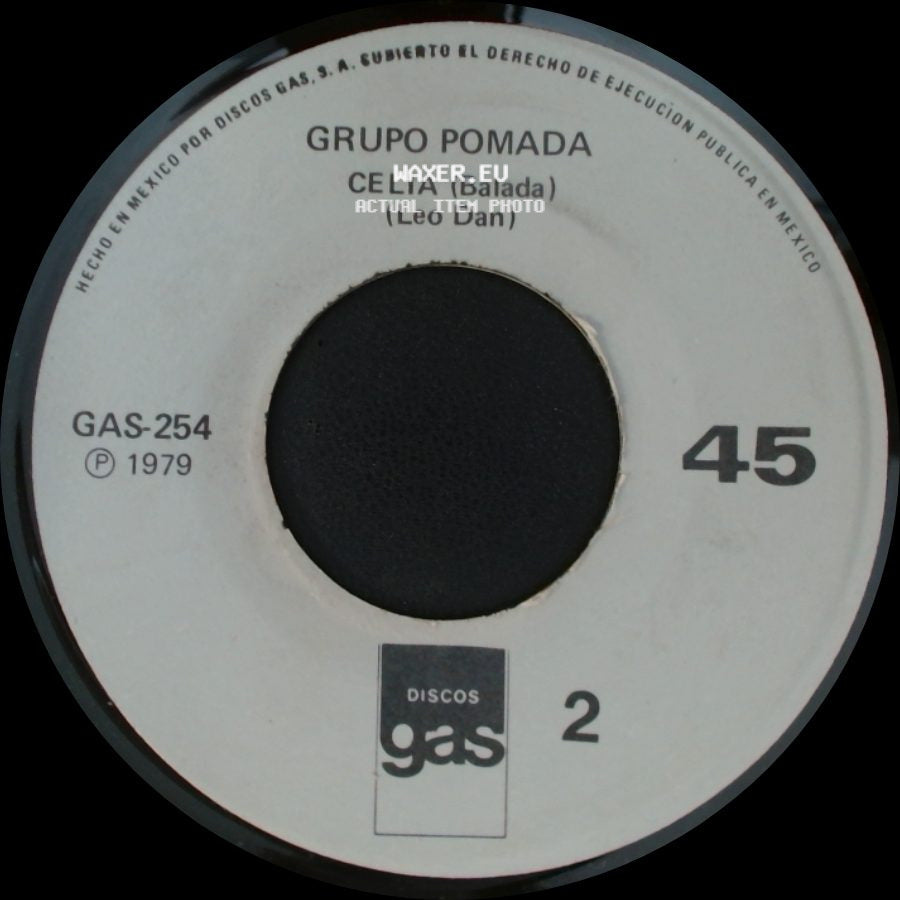 Grupo Pomada - Quisiera Ser (Balada) (Mario Clavel) / Celia (Balada) side B