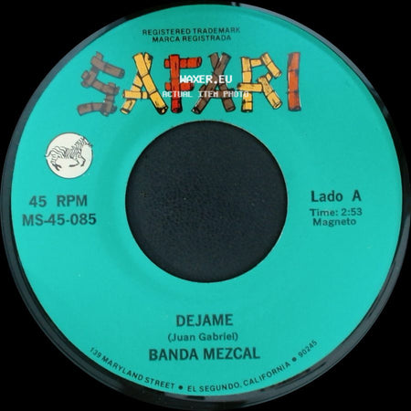 Banda Mezcal - Dejame / Te Olvide side A