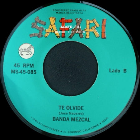 Banda Mezcal - Dejame / Te Olvide side B