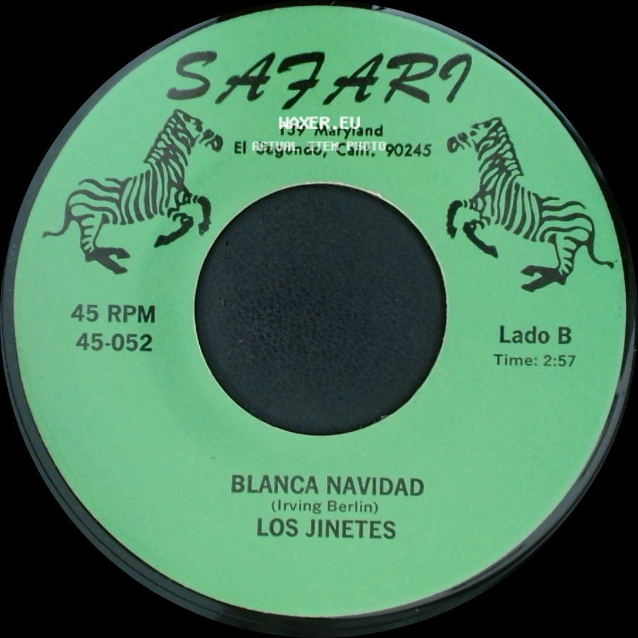 Los Jinetes - Confecciones De Un Niño / Blanca Navidad side B