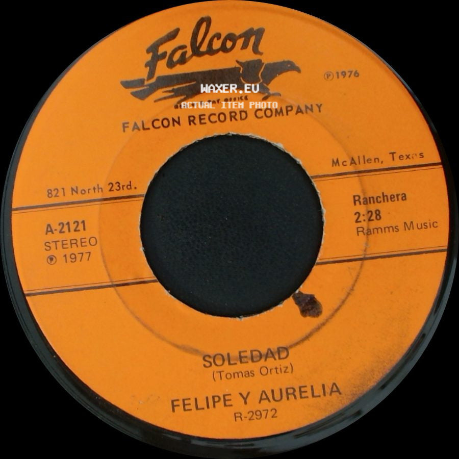 Felipe Y Aurelia - Los Mojados / Soledad side B