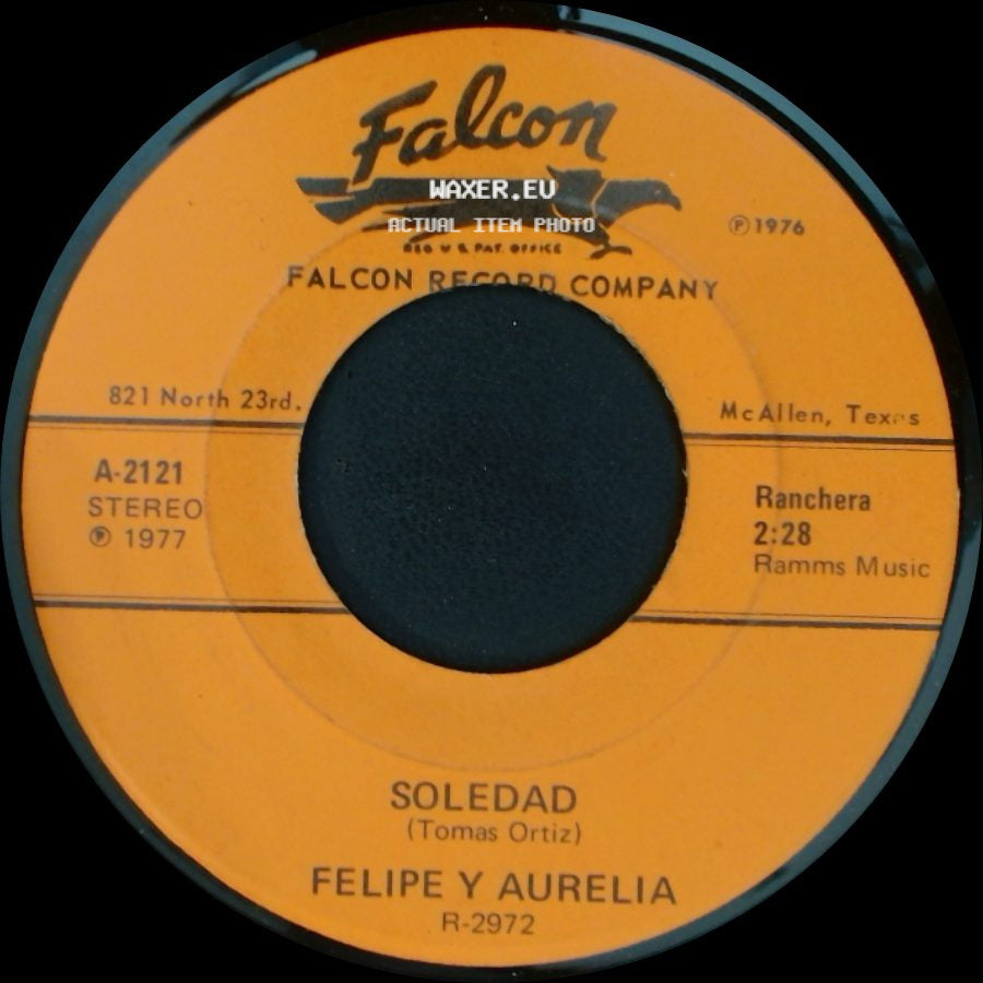 Felipe Y Aurelia - Soledad / Los Mojados side A