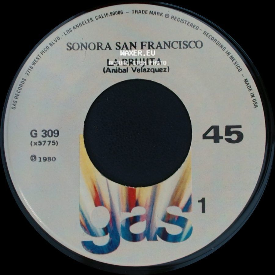 Sonora San Francisco - La Brujita / Quinto Patio (Luis Arcaraz) side A