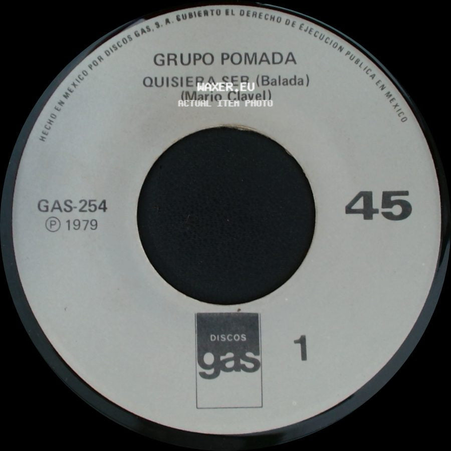 Grupo Pomada - Quisiera Ser (Balada) / Celia (Balada) side A