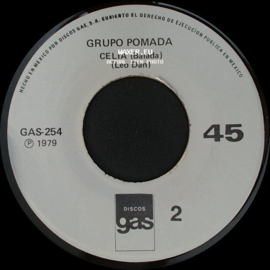 Grupo Pomada - Quisiera Ser (Balada) / Celia (Balada) side B