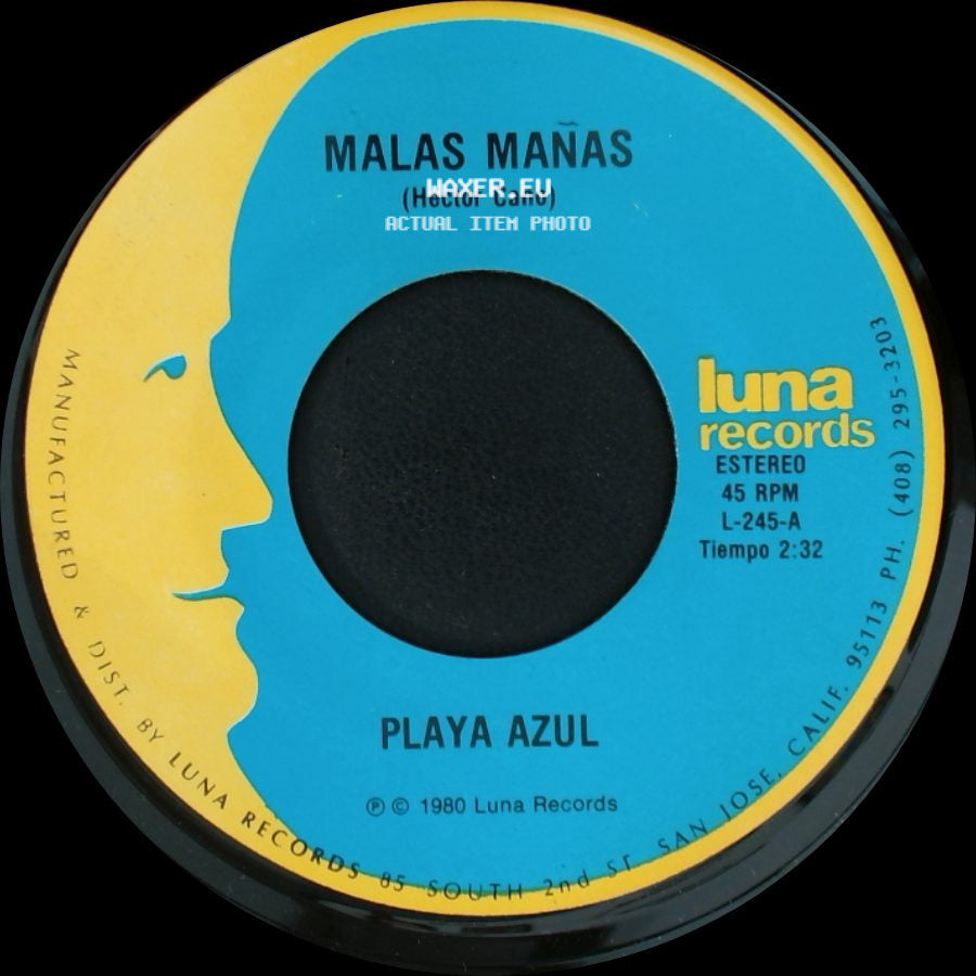 Unknown Artist - Playa Azul / Malas Mañas side B