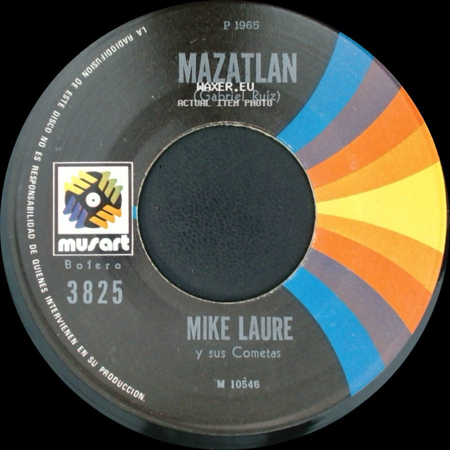 Mike Laure Y Sus Cometas - Amor En Chapala / Mazatlan side B
