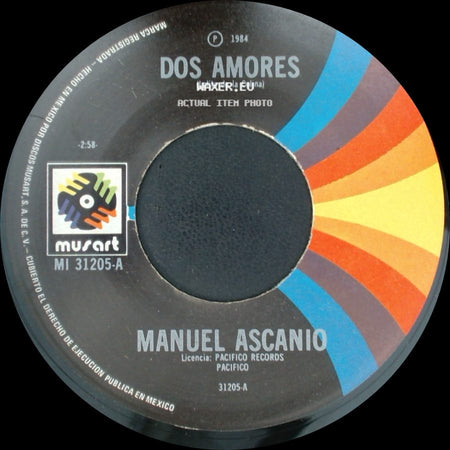 Manuel Ascanio - Dos Amores (Lolita De La Colina) / Vamos Platicando side A