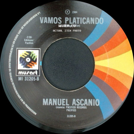Manuel Ascanio - Dos Amores (Lolita De La Colina) / Vamos Platicando side B