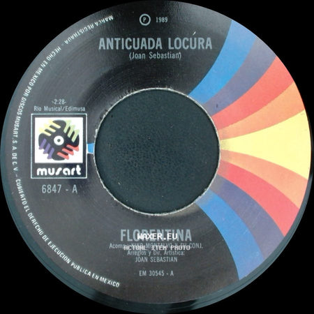 Florentina - El Loco / Anticuada Locura side B