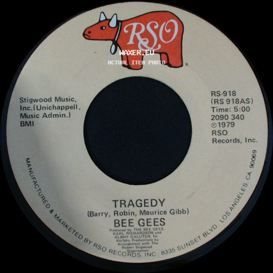 Bee Gees - Until / Tragedy side B