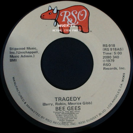 Bee Gees - Until / Tragedy side B